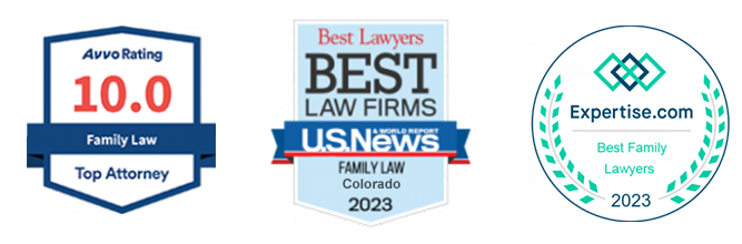 Best Family Lawyers Colorado Badges